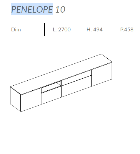 Comoda de living Penelope