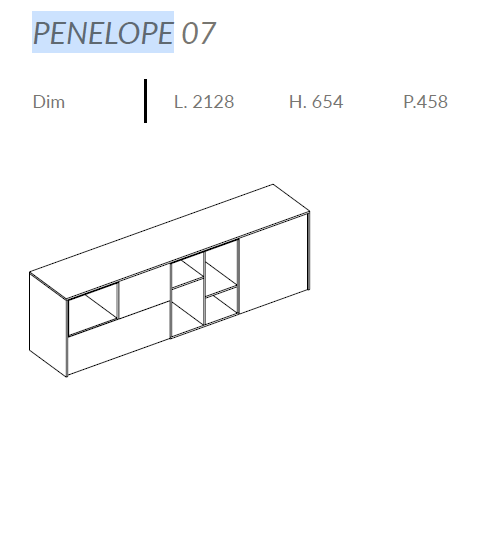 Comoda de living Penelope