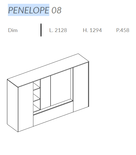 Comoda de living Penelope