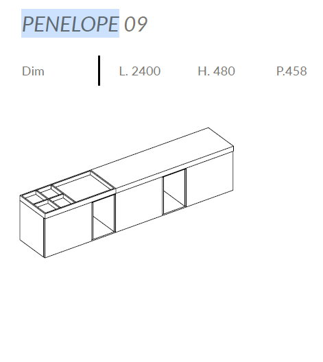 Comoda de living Penelope