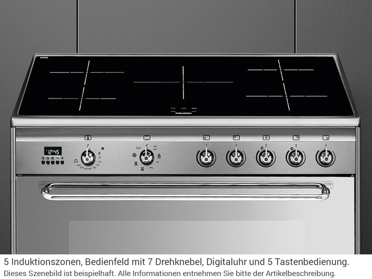 Aragaz Smeg SCD90IMX9-1