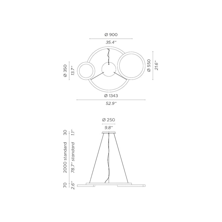 CANDELABRU ECLISSE 2.0