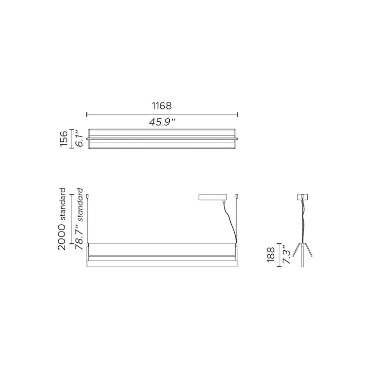 LAMPA SUSPENDATA FLY SO