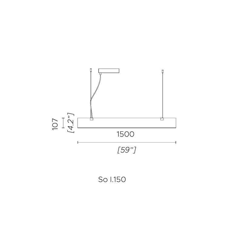 LAMPA SUSPENDATA STICK SO